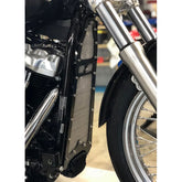 Bare Knuckle Performance, M8 Softail oil cooler cover guard OIL COOLERS MISC Bare Knuckle Performance