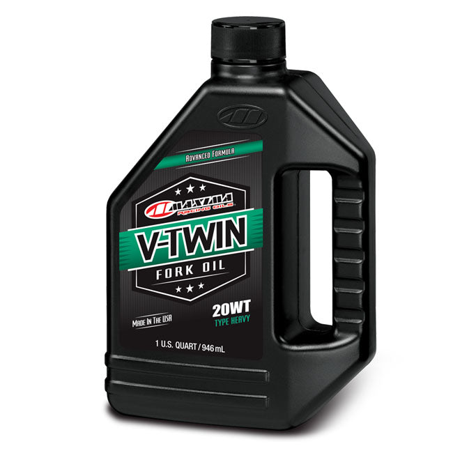 Maxima Racing Oils, V-Twin fork oil 20W FORK OILS Maxima Racing Oils