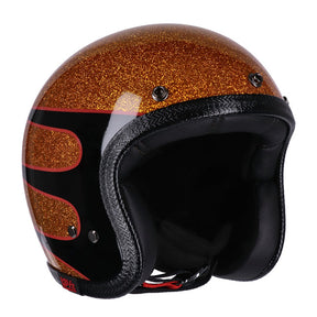 13 1/2 Skull bucket helmet Superior metal flake HELMETS 13 And A Half Company