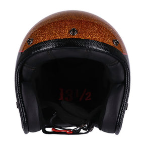 13 1/2 Skull bucket helmet Superior metal flake HELMETS 13 And A Half Company