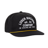 Loser Machine Raceway Redux Cap Black Caps Loser Machine Company