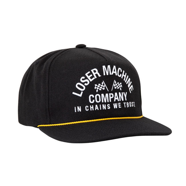 Loser Machine Raceway Redux Cap Black Caps Loser Machine Company