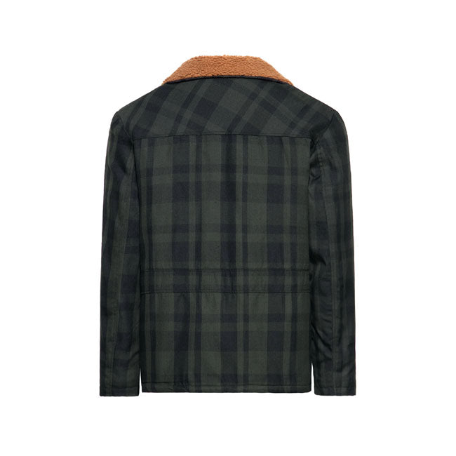 King Kerosin Karo Jacket Black/Olive Jackets Male King Kerosin