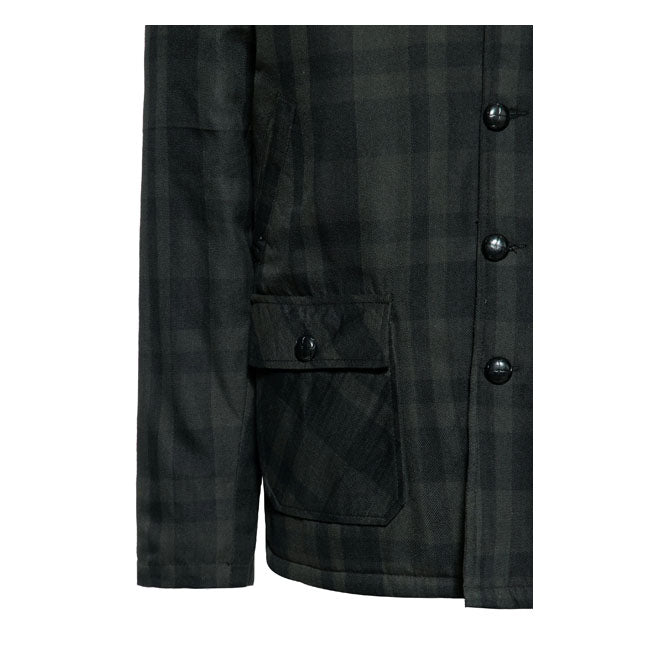 King Kerosin Karo Jacket Black/Olive Jackets Male King Kerosin