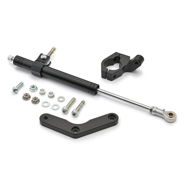 Daytona, steering damper kit. Black STEERING DAMPERS Daytona