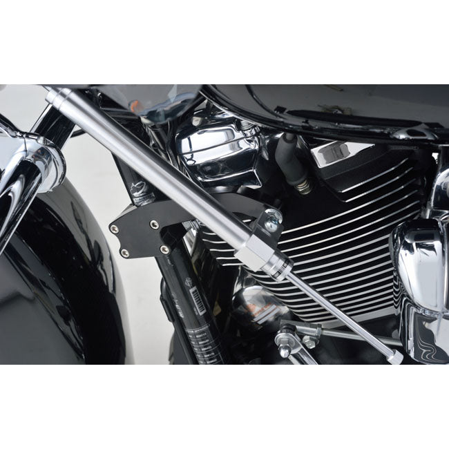 Drag Specialties Damper Strg Fltrx Blk Steering Dampers Drag Specialties