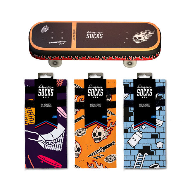 American Socks Skateboard gift box Socks American Socks