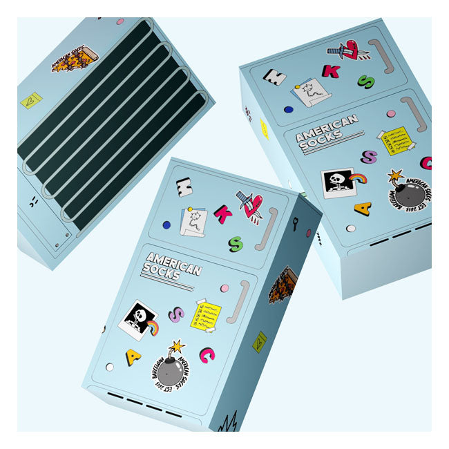 American Socks Frosty Fridge gift box Socks American Socks