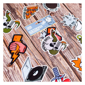 American Socks Wrecked Sticker pack STICKERS American Socks