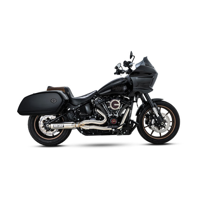 Vance & Hines Supersport 2:1 Exhaust, Brushed - 18+ Softail Full Exhaust System Vance & Hines