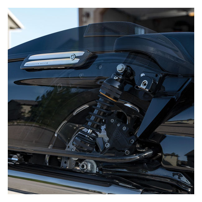 Progressive Suspension 12.5" Shock, 11" Ride Ht 944 Series Ultra Low, Hd Blk/Gld Shock Absorbers Progressive Suspension