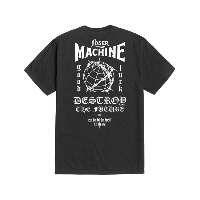 Loser Machine Superstition T Shirt Black Loser Machine Company
