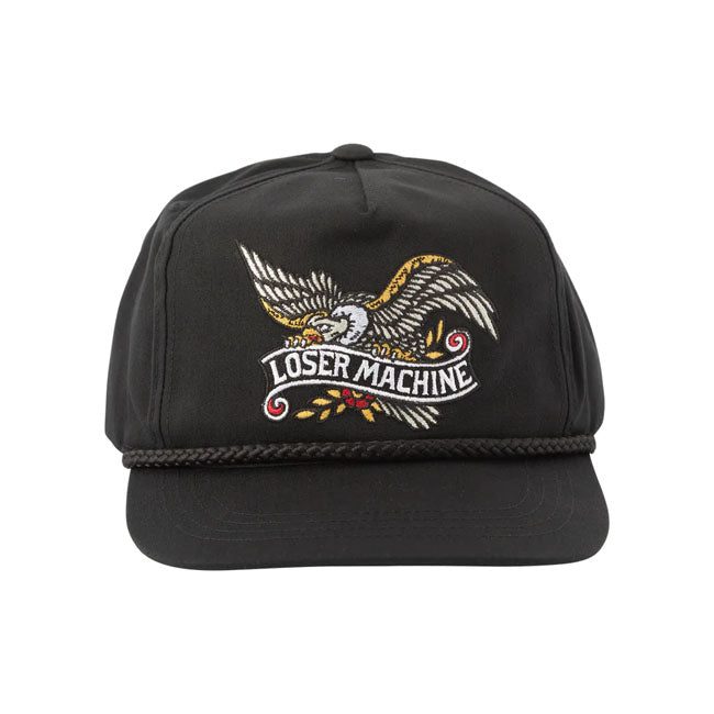 Loser Machine Birdie Cap Black Loser Machine Company
