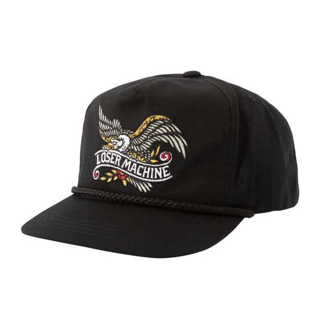 Loser Machine Birdie Cap Black Loser Machine Company