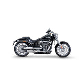 Zard Overlapped Slip On Muffler Hd Breakout Fat Boy M8 Polished E4/E5 Exhaust Slip-Ons And Mufflers Zard