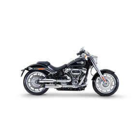 Zard Overlapped Slip On Muffler Hd Breakout Fat Boy M8 Polished E4/E5 Exhaust Slip-Ons And Mufflers Zard