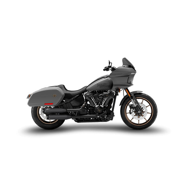 Zard Overlapped Slip On Muffler Hd Softail M8 Black E4/E5 Exhaust Slip-Ons And Mufflers Zard