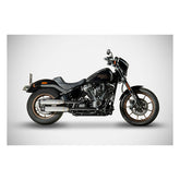 Zard Overlapped Slip On Muffler Hd Softail M8 Ss E4/E5 Exhaust Slip-Ons And Mufflers Zard