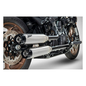 Zard Overlapped Slip On Muffler Hd Softail M8 Ss E4/E5 Exhaust Slip-Ons And Mufflers Zard