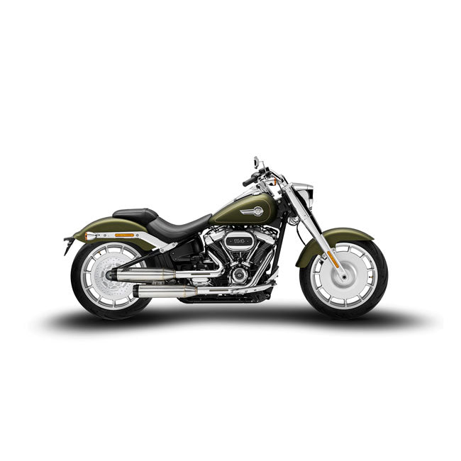 Zard, ''Overlapped'' 2-2 slip-on mufflers. Plain EXHAUST SLIP-ONS AND MUFFLERS Zard