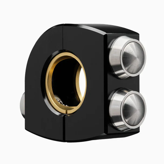 Motogadget Mo.Switch Plain 3 Button Silve Switch Housings Motogadget