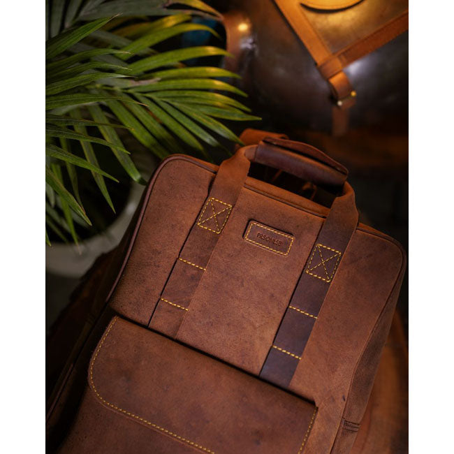 Tripmachine Eastwood Backpack Tobacco Touring Luggage Tripmachine