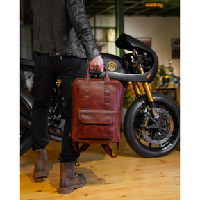 Tripmachine Eastwood Backpack Cherry Red Touring Luggage Tripmachine
