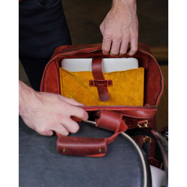Tripmachine Eastwood Backpack Cherry Red Touring Luggage Tripmachine