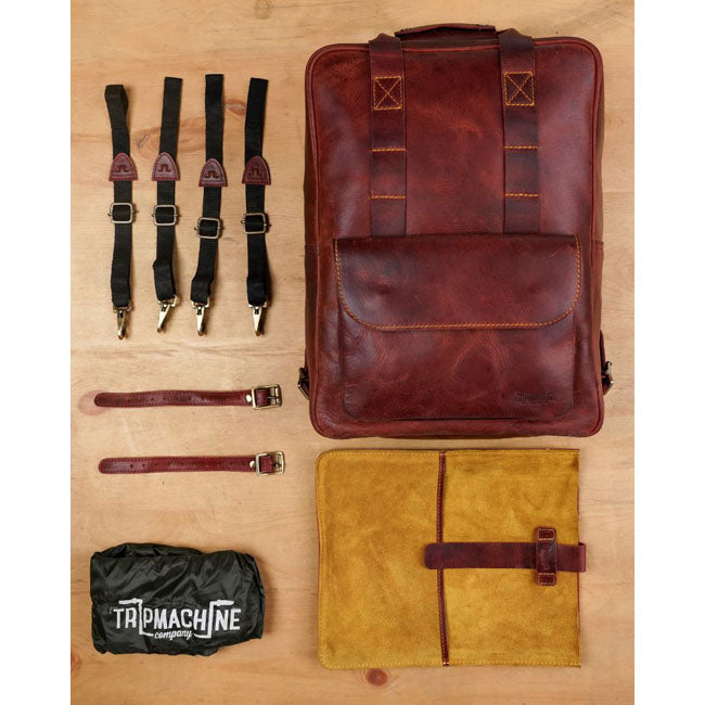 Tripmachine Eastwood Backpack Cherry Red Touring Luggage Tripmachine