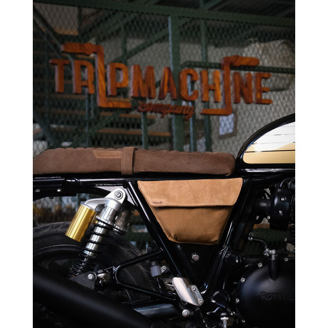 Trip Machine, Renegade Right Side Panel. Brown/Tobacco Touring Luggage Tripmachine