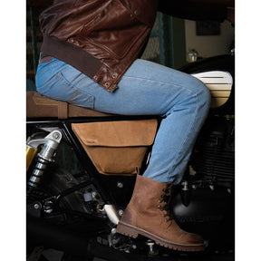 Trip Machine, Renegade Right Side Panel. Brown/Tobacco Touring Luggage Tripmachine