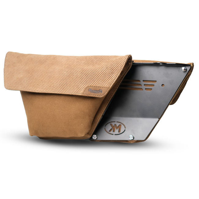 Trip Machine, Renegade Right Side Panel. Brown/Tobacco Touring Luggage Tripmachine