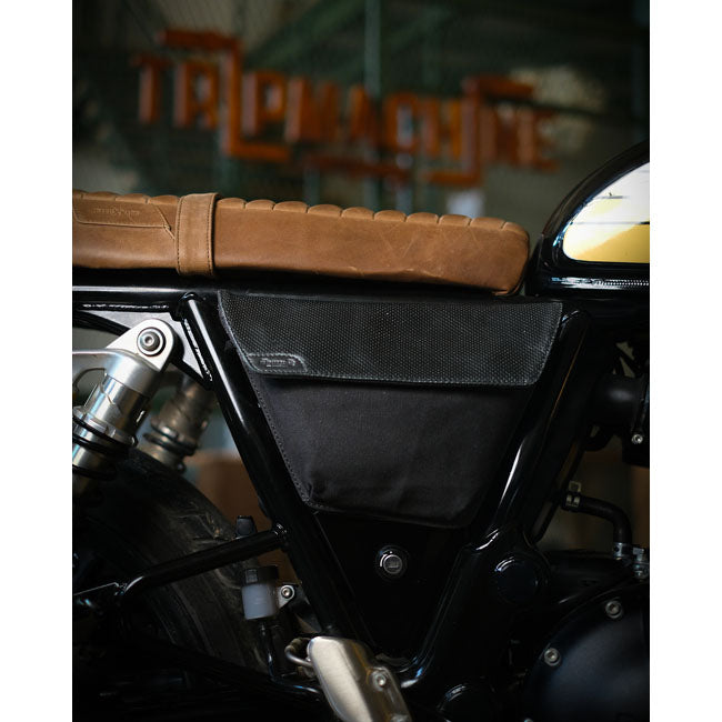 Trip Machine Renegade Right Side Panel Bag Black Touring Luggage Tripmachine