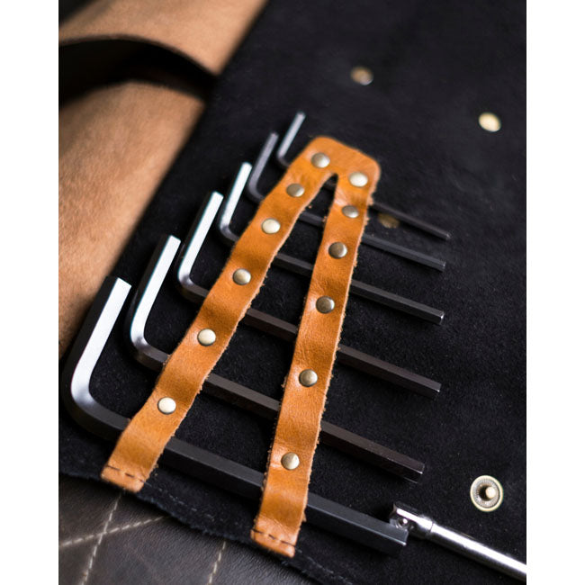 Tripmachine Tool Roll Black/Vintage Tan Toolrolls Tripmachine