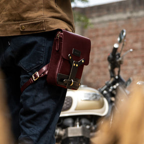Tripmachine Thigh Bag Cherry Red Bags Tripmachine