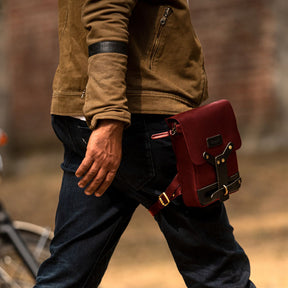 Tripmachine Thigh Bag Cherry Red Bags Tripmachine