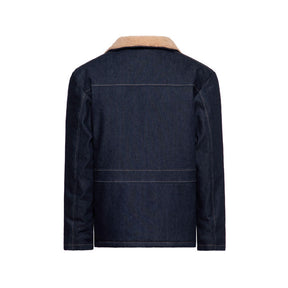 King Kerosin Jeans Jacket Dark Blue Wash Jackets Male King Kerosin