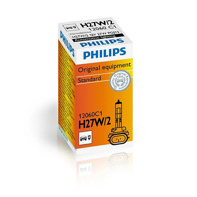 Philips, Vision. 12V 27W halogen passing lamp bulb BULBS Philips