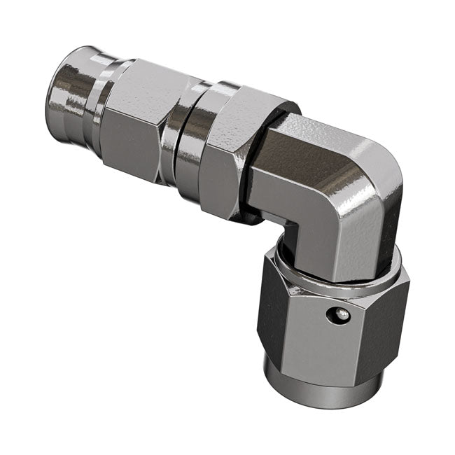 Goodridge, hose end 90 degree forged swivel bend tube. SS BRAKE LINE HOSE ENDS GOODRIDGE BAL Goodridge