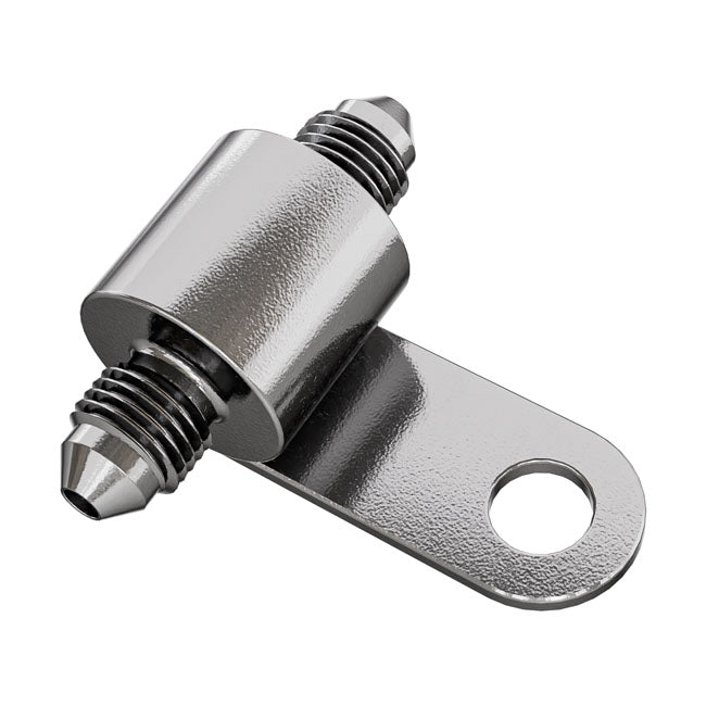 Goodridge, rear brake light switch holder w/bracket AN3 BRAKE TEES Goodridge