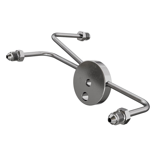 Goodridge, front T-bar narrow AN3 BRAKE LINE ADAPTERS Goodridge