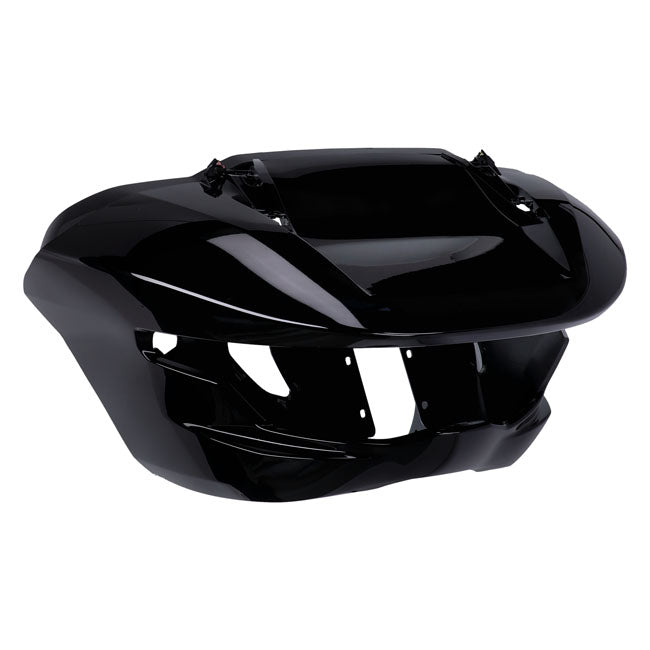23-up style Sharknose outer fairing. Black Fairing Mcs