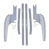 Windshield mounting bracket FLHR. Chrome Windshield mount kits Mcs
