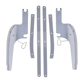 Windshield mounting bracket FLHR. Chrome Windshield mount kits Mcs