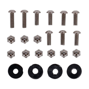 Windshield mounting bracket FLHR. Chrome Windshield mount kits Mcs