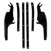 Windshield mounting bracket FLST/C. Black Windshield mount kits Mcs