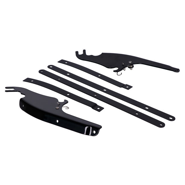 Windshield mounting bracket FLST/C. Black Windshield mount kits Mcs