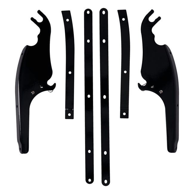 Windshield mounting bracket FLST/C. Black Windshield mount kits Mcs