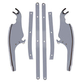 Windshield mounting bracket FLST/C. Chrome Windshield mount kits Mcs