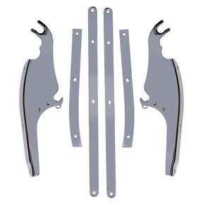 Windshield mounting bracket FLST/C. Chrome Windshield mount kits Mcs